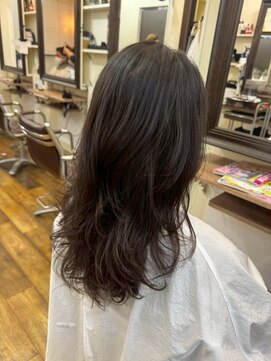 インパークス 王子店(INPARKS) 艶髪ストレートロング抜け感ローレイヤー【王子駅】