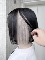 リグ 横浜(Lig.)&nbsp;インナーカラー/ブリーチ/ハイトーン/ボブ/ホワイトグレージュ