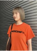 透明感抜群♪ダブルカラーブリーチハイトーンピンクブラウン