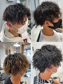 アール ヘアーアンドメイク 林店(R Hair&Make)の写真/【相鉄ローゼン隣】カット、カラー、パーマ、スパ...など多数メンズクーポンご用意しております♪