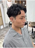 メンズショート、パーマスタイル
