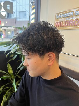 ドゥーエン 守口店(DoEN) ツイストスパイラル×ツーブロアップバング