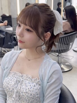 ロンドアヴァントゥス 池袋(Lond aventus) ラベンダーミルクティー/暗めカラー/レイヤーカット/韓国/池袋