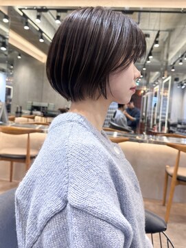 ロンド エメ 柏(Lond aimer) 大人ガーリー/白髪前髪/ショートボブ/20代30代40代50代/柏柏