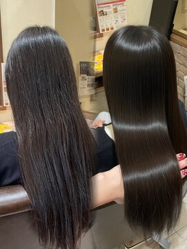 ヘアメイク シュシュ(Hair make chou chou) 縮毛矯正　髪質改善縮毛矯正　髪質改善ストレート　絹髪