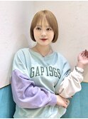 ショートボブ/レイヤーカット/20代30代40代50代/顔周りカット