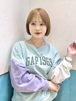 ロンド レグリーズ 立川(Lond leglise) ミニボブレイヤー/レイヤーカット/ショートボブ/顔周り韓国/立川