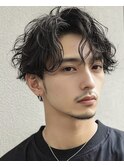 サーフカール/刈り上げセンターパート/フェザーパーマ[立川]
