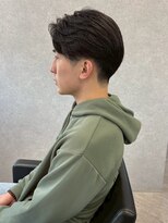 サイクル(CYCLE)&nbsp;刈り上げセンターパート/波巻きツイストスパイラル/伊勢崎