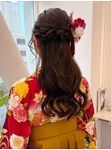 袴着付け/袴/卒業式着付け/着物/袴着付/袴ヘアセット/袴ヘア