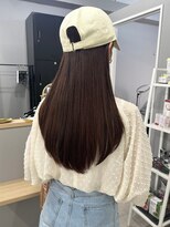 カミエ(kamie) 透明感のあるブラウンロング×毛先まで整ったカット