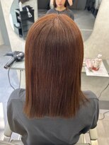ニュイ 高槻 阪急茨木店(nui) ミルクティーブロンド/ダークブルー/デジタルパーマ/茨木