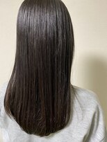 ルッソカナン(Lusso canaan) クオライン縮毛矯正でキラキラに!