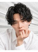 横浜/大人センターパート/縦落ちパーマ/ツイストスパイラル