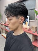 好印象ビジネスメンズカットセンターパート