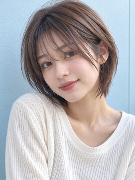 FRAMES 南浦和店【11月6日OPEN（予定）】 ショートボブ髪型20代30代40代前髪あり前髪なし面長丸顔南浦和