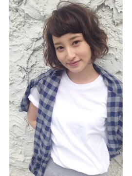 ピープル(people) [people] 外国人風　アッシュグレーonハイライト