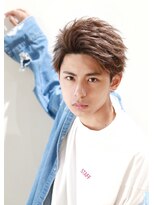 リップスヘアー 銀座(LIPPS hair) WILDワイルド爽やかヘアビジカジツーブロック刈り上げ【LIPPS】