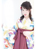 卒業式♪袴着付けご予約受付中♪