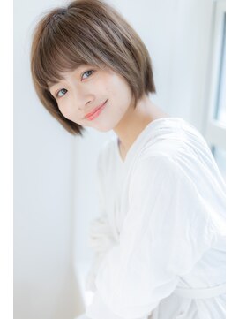 ヘアアンドデイスパ アグー(hair&dayspa AGU) 【横須賀中央　AGU】ふんわり小顔ショート