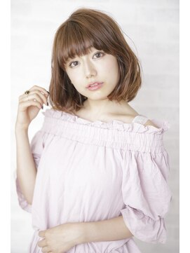 ルルディ バイ アフロディーテ銀座(luludi by APHRODITE) 20代30代40代50代/前髪/マチルダボブ/インナーグレージュ/銀座