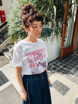 ツール ヘアプラスライフ ラボ(TOOL hair+life lab.) TOOL アレンジ　お団子