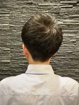 プレミアムバーバー 表参道店(PREMIUM BARBER produce by HIRO GINZA) アップバングショート