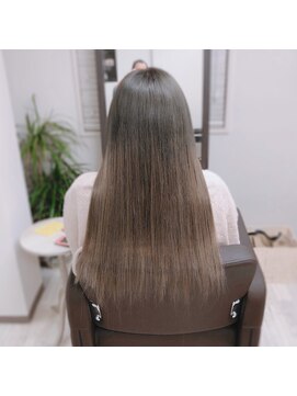 ウルティア(ulutia) ダークブラウン×アッシュブラウン