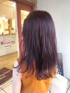 オシャマヘアー ウエスト店 レッドブラウン