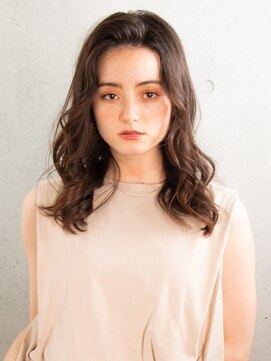 パノラ 立川(PANOLA) 大人可愛い　かき上げスタイル　センターパート