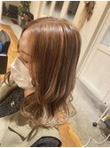 【桑名・四日市】ハイトーンカラーベージュハイライト/ 鈴木麻愛