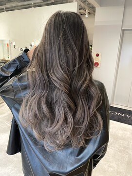 アヴァンス 京橋店(AVANCE) 外国人風クールスタイル！バレイヤージュ/アッシュグレージュ