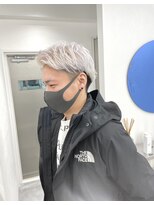 ケプカ(KEPKA)&nbsp;メンズ　ホワイト　ケアブリーチ　ハイトーン