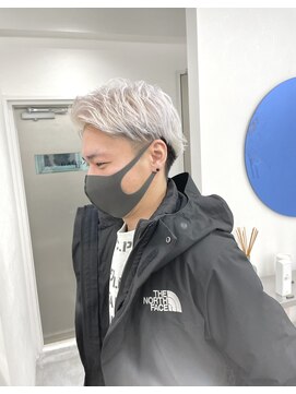 ケプカ(KEPKA) メンズ　ホワイト　ケアブリーチ　ハイトーン