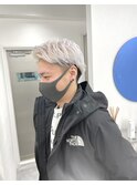 メンズ ホワイト ケアブリーチ ハイトーン