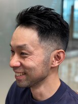 アポロカットステージ 相模大野店&nbsp;アップバング/ツーブロックマッシュ<理容室>[メンズ/相模大野]