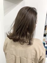 ナイン 麻布十番(NINE)&nbsp;☆外ハネスモーキーアッシュ☆