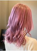 『Milky pink』デザインカラー×ダブルカラー