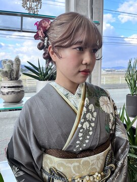 フウブンノイチ(1/Fuu) 成人式ヘアメイク