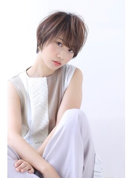 オーロ(ORO) ハンサム大人ショート オリーブベージュ