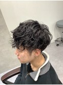 スパイラルパーマ