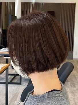 アトリエコア(Atelier Coa) ショートカットハンサムショートハイライトダブルカラー前髪あり