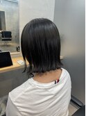 切りっぱなしボブ/ボブスタイル/髪質改善/八王子駅
