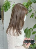 ハイライトカラー/艶髪/ロングヘア