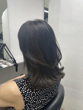 イレス 札幌円山店(IRESU) 切りっぱなしボブ/エアリーロング/美髪/ピンクブラウン/ショート