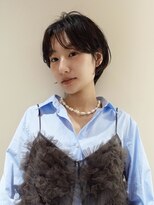 マイル 渋谷(mile)&nbsp;【SATSUKI】センター分けショート/ニュアンスパーマ