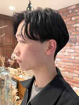 ボコカ(bococa)&nbsp;【Vicky指名】メンズナチュラルセンターパートカルマパーマ