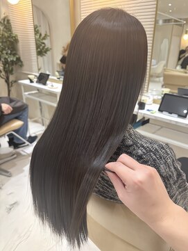 ジーナ 博多(Zina) 髪質改善×ベージュ／博多美容室