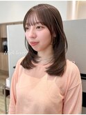 ハイレイヤースタイル*レイヤーカット*前髪カット*髪質改善