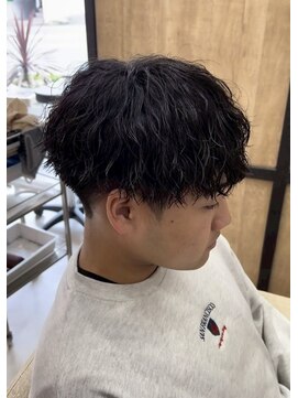 メンズギフト(men's GIFT) ツイストスパイラルマッシュツーブロック刈り上げ